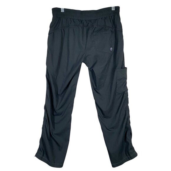 Purple Label by Healing Hands Tanya Scrub Pants Small Petite Black Drawstring - Picture 2 of 14